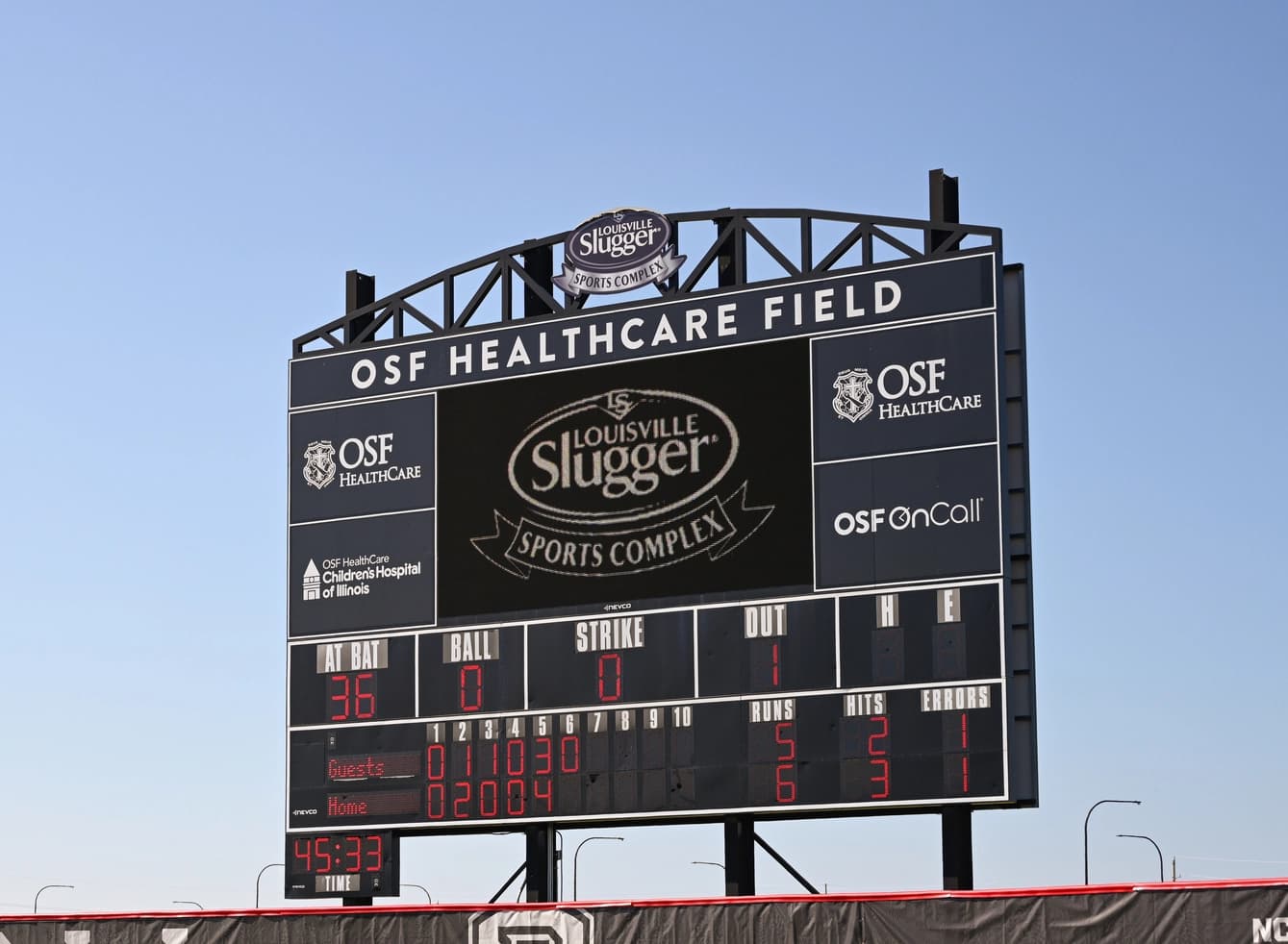 Professional Venue LED Video Scoreboard
